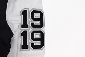 Wholesale Custom Satin Varsity Jacket for Men High Quality <b>Stand</b> Collar Winter Bomber Jacket - Product Image 3