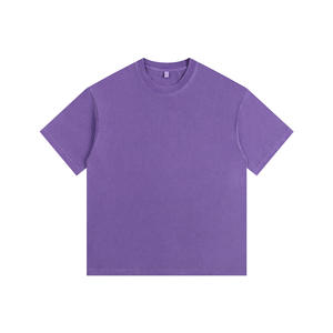 T-shirt oversize personnalisé en coton lourd 100 %, streetwear, t-shirts vintage de haute qualité, t-shirt délavé pour hommes et femmes - Product Image 5