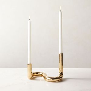 Handcrafted Decorative Metal <b>Tealight</b> Stand with Refined Modern Cutwork for Stylish Living Spaces - Product Image 1