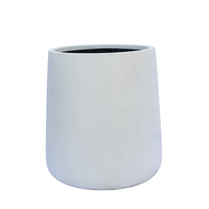 Pot de fleurs décoratif classique d'extérieur en polystone vietnamien, fait main, avec logo personnalisé - Product Image 1