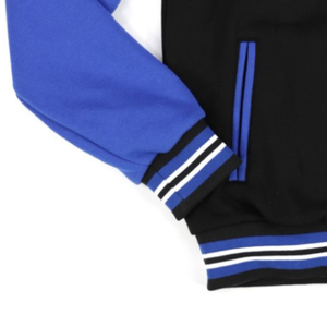 Veste en polaire Zeta Phi Beta pour femmes, style universitaire ZPB, bleu noir, veste de sororité, boutons pression, vêtement d'extérieur décontracté et chaud - Product Image 5