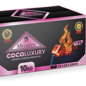Briquettes de charbon de bois de luxe Coco en forme de cube par Merades d'Indonésie, longue durée de combustion pour restaurants de chicha et usage domestique en Jordanie - Product Image 1