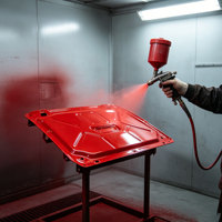 Revêtement en poudre de polyester direct usine pour la peinture automobile avec finition haute brillance et couleurs RAL sur mesure