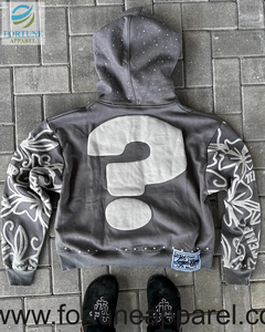 Customise Whole Sale Tie Dye Pullover Hoodie for Men Pure Cotton Casual Sweat Shirt for <b>boy</b> as per customer requirement. - Product Image 3