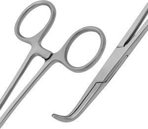 Juego de Instrumentos Quirúrgicos Rochester Carmalt de Acero Inoxidable de 16 cm, Pinzas Hemostáticas Manuales, Rectas, Curvas, Cruzadas y Serradas - Product Image 5