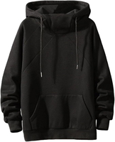 Sweat à capuche ample, tendance, décontracté et polyvalent, unisexe, couleur unie, personnalisable, de haute qualité