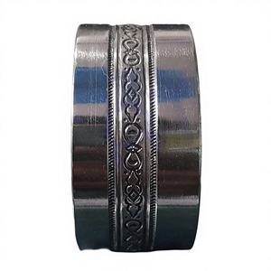 Rouleau latéral pour la fabrication de bracelets en or et en argent, avec motif floral, fabrication de matrices de roulement, Malaisie, Thaïlande, États-Unis - Product Image 1