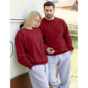 เสื้อสเวตเชิ้ตคอกลมผู้ชาย แขนยาว ลายพิมพ์ดิจิทัล แฟชั่นลำลอง ใส่ได้ในฤดูหนาว ผ้าฝ้าย 100% ทรงโอเวอร์ไซส์ - Product Image 1