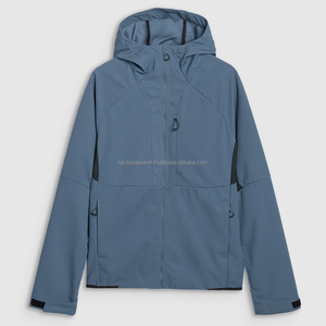Nardon Apparel Veste Coupe-Vent Personnalisée Légère Surdimensionnée Softshell en Polyester Nylon pour Hommes - Product Image 6