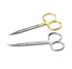 Tijeras de Manicura y Pedicura de Acero Inoxidable Rectas y Afiladas con Diseño Nuevo y Logotipo Personalizado, Acabado Espejo - Product Image 1