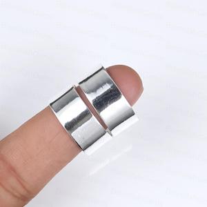925 Sterling <b>Silver</b> Wide Band Minimalist Thick Plain <b>Silver</b> <b>Rings</b> Jewelry High Polished Unisex Cigar Band <b>Ring</b> For Wholesale - Product Image 3