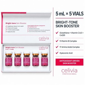 Suero SKIN BOOSTER CELIVIA BRIGHT TONE 5 ml, suero antiedad, luminosidad, rejuvenecimiento de la piel, sin parabenos, equilibrio de la piel, tono radiante. - Product Image 6