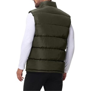 Puffer <b>Jacket</b> Customizable Winter Coat with Stand Collar <b>Canvas</b> Fabric Camo Print and Logo-Wholesale - Product Image 3