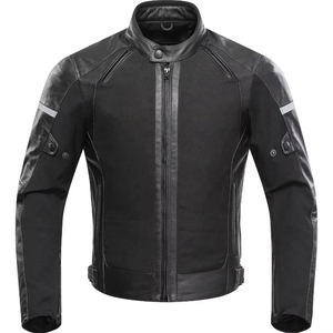 Chaqueta de Motociclista de Cuero con Logotipo Personalizado de Alta Calidad, Impresión Digital Ignífuga, para Hombre, Talla y Color Personalizables, para Exteriores - Product Image 1