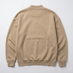 Custom Logo Heavyweight Blank Crewneck Sweatshirt Fleece Boxy Fit Oversized Streetwear Vintage Washed <b>Pullover</b> <b>Men</b> Clothing - Product Image 4