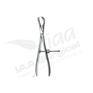 Pinza Quirúrgica para Sujeción de Huesos, Acero Inoxidable, Instrumento Ortopédico de Grado Hospitalario, Reutilizable - Product Image 2