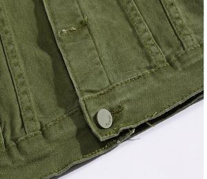 Vestes pour hommes tendance, dernières nouveautés, très vendues, élégantes, décontractées, classiques, en denim extensible, veste en jean pour hommes - Product Image 5