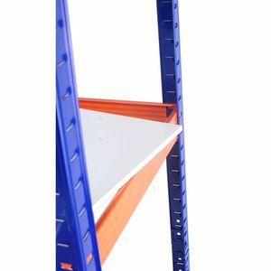 Scaffalature Metalliche Robuste da Garage da 2000 kg, Unità di Stoccaggio a 4 Livelli Regolabili, Scaffali Industriali per Organizzazione Utensili, Resistenti - Product Image 4
