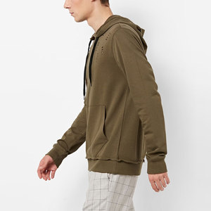 Fabricación Profesional de Sudaderas con Capucha para Hombre, Diseño Desgastado, 100% Algodón, Impresión Digital, Última Moda, Alta Demanda, para Invierno - Product Image 2