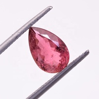 Turmalin Rosa Farbe Birnen form Facettiert Lose Edelstein Cabochon Schmuck Herstellung Großhandels preis Natürliche Erstaunliche Qualität