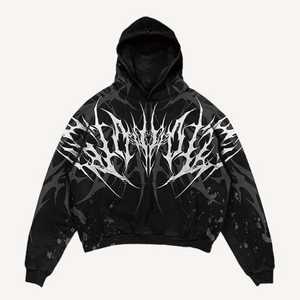 Sudaderas con Capucha de Algodón y Elastano para Hombre, con Logotipo Personalizado, Casuales de Invierno, Sólidas, de Alta Calidad, Ecológicas, de Secado Rápido y Transpirables - Product Image 1