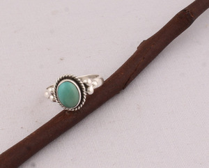 Natural <b>Turquoise</b> <b>Ring</b> 925 Sterling Silver Jewelry Manufacturer Wholesale Blue Gemstone <b>Ring</b> for Women Handmade Fine Jewelry - Product Image 5