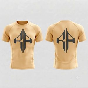 Nuevo Rashguard de MMA de Última Tendencia con Estampado por Transferencia Térmica, Diseño de Cuello Redondo, Material de Spandex/Poliéster para Adultos por RIVIAN TLANTIC - Product Image 1