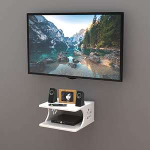 Étagère murale conçue exclusivement pour décodeur/routeur Wi-Fi/unité de divertissement TV (nombre d'étagères - 2) - Product Image 3