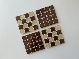 Manteles Individuales Redondos de Madera con Incrustaciones de Hueso, Hechos a Mano, Sostenibles, Elegantes y Modernos, de Nogal, para Decoración de Mesa en Hogares, Restaurantes, Oficinas y Cafeterías - Product Image 6