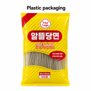 Emballage plastique OEM ODM pour sachets de vermicelles de riz fabriqués par un fournisseur de PE, usine de sacs personnalisés, emballage imprimé - Product Image 1