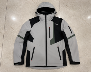 Custom <b>Men's</b> Hooded Softshell <b>Jacket</b> <b>Waterproof</b> Windproof Fleece Lined Outdoor Hiking Tactical Workwear Coat OEM - Product Image 6