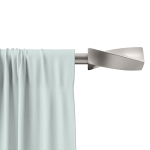 Barra de Cortina Moderna con Adornos y Soportes de Pared, Longitud Personalizable para Decoración de Ventanas - Product Image 3