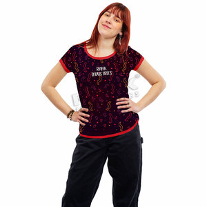 Camisetas de Manga Corta para Mujer, Diseño Nuevo, Hechas de Algodón, Camisetas para Mujer al por Mayor en Existencia - Product Image 1