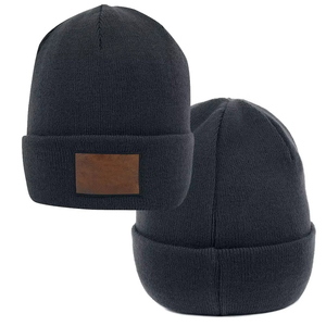 Custom Premium <b>Wool</b> Knit <b>Beanie</b> Cap New fashion Customize Solid Colors Unisex <b>Beanie</b> Caps Wholesale - Product Image 3