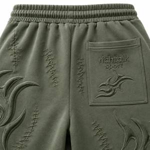 <b>Men's</b> <b>Baggy</b> <b>Trousers</b> Mid Waist Drawstring Casual Breathable Lightweight Winter Wear Quick Dry Polyester/Cotton Wide Leg - Product Image 5