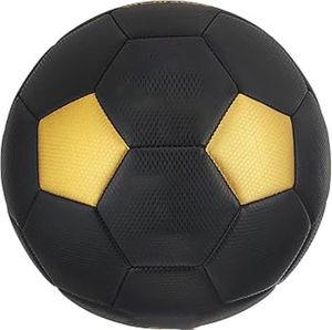 Balón de Fútbol Profesional TORO SKINS Golden Strike, Cuero PU Premium, Entrenamiento Élite, Talla 5, Pro Touch, Negro y Dorado, TS-SB-0011 - Product Image 5