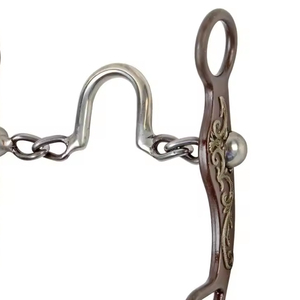 Bocado para Caballo de Acero Inoxidable con Hilo de Cobre, Equipo de Equitación con Productos Duraderos para Caballos - Product Image 5