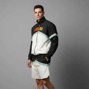 Ensemble short et coupe-vent en nylon 2026 pour homme – Tenue d'été streetwear 2 pièces – Survêtement coupe-vent pour homme - Product Image 4