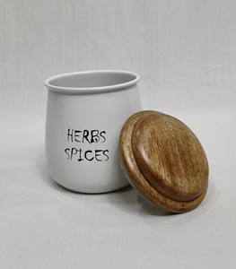 Recipientes Decorativos Metálicos Galvanizados para Encimera de Cocina, Juego de Recipientes para Cocina, Recipientes para Almacenamiento de Vajilla - Product Image 2