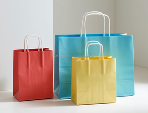 ถุงกระดาษคราฟท์สีขาวแบบย่อยสลายได้เป็นมิตรกับสิ่งแวดล้อมกำหนดเองสำหรับบรรจุภัณฑ์อาหารจานด่วนใช้ในร้านอาหาร - Product Image 6