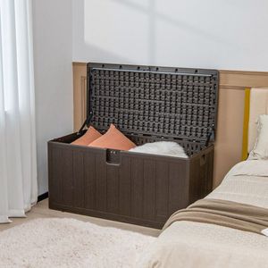 Contenitore di Stoccaggio Grande da 105 Galloni per Esterni, Resistente alle Intemperie, con Chiusura a Chiave per Capannoni e Depositi - Product Image 3