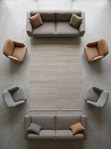 Factory Direct Tibetan Texture Carpet | Luxury Handmade Neutral Tibbati <b>Rug</b> for Modern Living & Hotel <b>Spaces</b> - Product Image 2