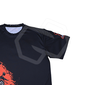 เสื้อเบสบอลแบบสวม ยูนิเซ็กซ์ พิมพ์ลายมอเตอร์ไซค์ คอวี แขนสั้น ระบายเหงื่อได้ดี ผลิตจากโพลีเอสเตอร์ 100% เป็นมิตรต่อสิ่งแวดล้อม - Product Image 3