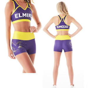 Uniforme de Animadora para Niñas, Estilo OEM, para Prácticas, Conjunto de Entrenamiento Infantil - Product Image 4