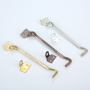 Old-Style Windproof Wooden <b>Window</b> and <b>Door</b> Latches Solid Hooks Thickened <b>Window</b> Hooks Extended Length Garment Hooks - Product Image 2
