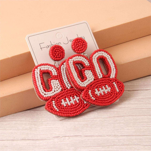 Abalorios Hechos a Mano Ligeros Clásicos para el Día del Partido, para Equipos de Rugby y Animadoras de Fútbol Americano, de MULTI CRAFT - Product Image 3