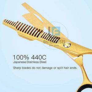 กรรไกรซอยผมสแตนเลส ดีไซน์ใหม่ จัดจำหน่ายโดยตรงจากโรงงาน - Product Image 2