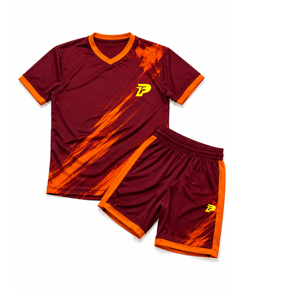 Vêtements de football américain à carreaux personnalisés, tailles plus grandes, maillots et shorts personnalisés, couleurs d'équipe, noms et numéros des joueurs, 100% polyester - Product Image 1