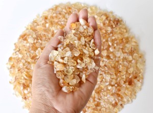 Wholesale Premium Quality Citrine <b>Crystal</b> <b>Chips</b> <b>Crystals</b> Gravels Healing GemStones Bulk Natural for Decoration Art - Product Image 4