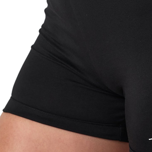 Shorts de sport décontractés pour femmes noires, taille haute élastique, extensibles, séchage rapide, respirants, pour fitness et entraînement - Product Image 4